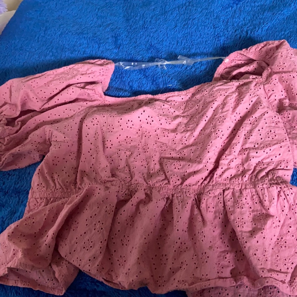 adorable pink blouse